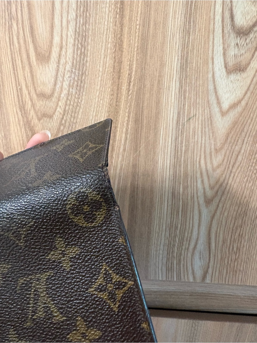 Authentic Louis Vuitton Monogram international Trifold Wallet Vintage - Picture 5 of 15